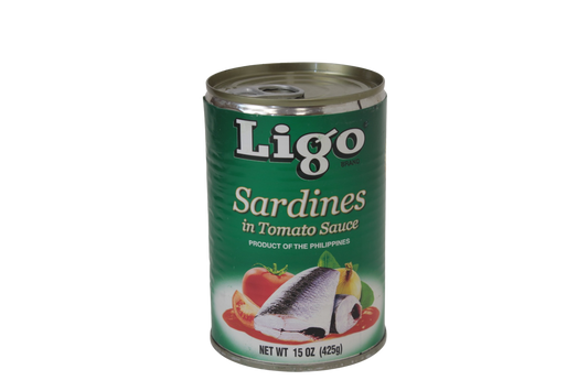 Ligo Sardines in Tomato Sauce (Green) 425g