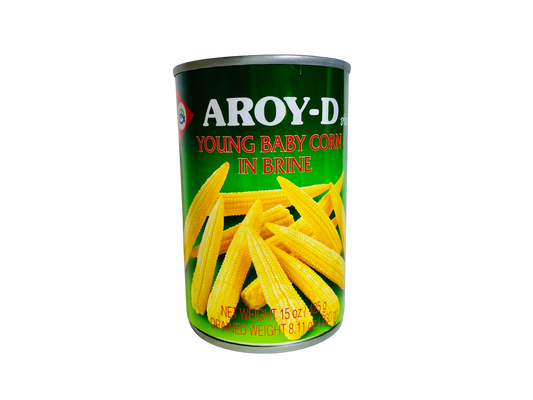 Aroy-D Young Baby Corn In Brine 425g