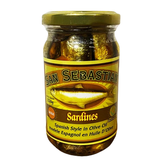 San Sebastian Sardines Spanish Style in Olive Oil Mild 220g