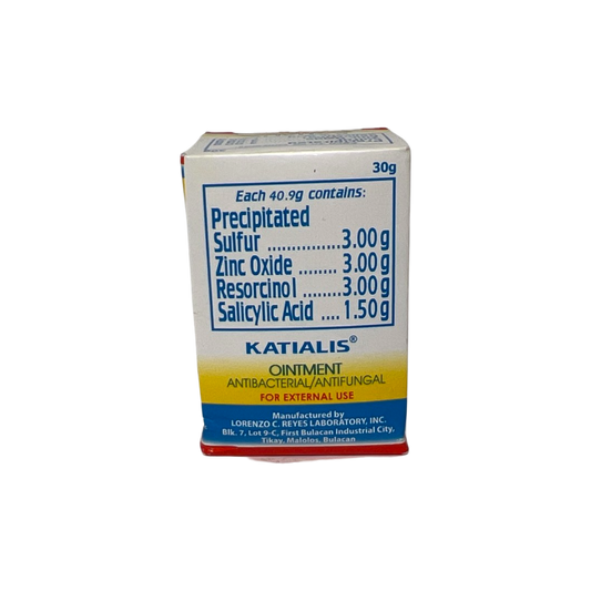 Katialis Antibacterial/Antifungal Ointment 30g