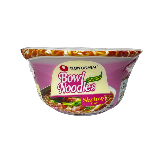 Nongshim Bowl Noodle Savory Soup Shrimp Flavor 86g