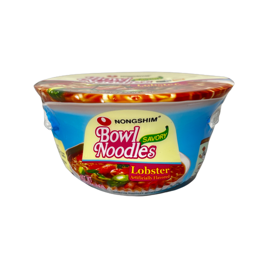 Nongshim Bowl Noodles Savory Lobster Ramyun Noodles with Seasoning Mix 86g