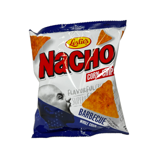 Leslie’s Nacho Corn Chips Barbecue Flavor 100g