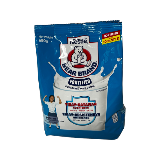 Nestle Bear Brand Fortified Powdered Milk Drink 680g