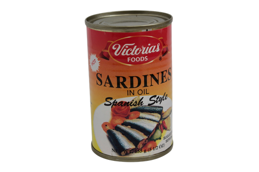 Victorias Sardines In Oil (Spanish Style) 155g