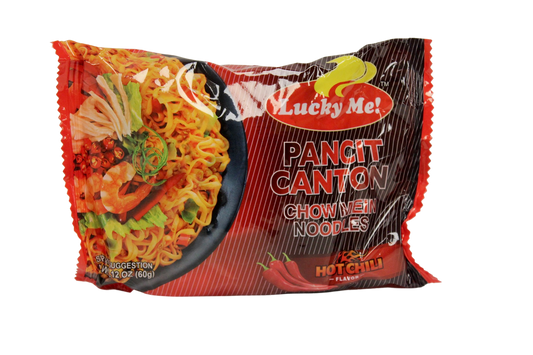 Lucky Me Pancit Canton Hot Chili Flavor