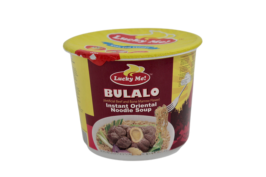 Lucky Me Bulalo Instant Oriental Noodle Soup (Artificial Beef and Bone Marrow Flavor) 40g
