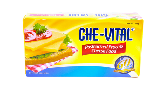 Che-Vital Pasteurized Process Cheese Food 200g