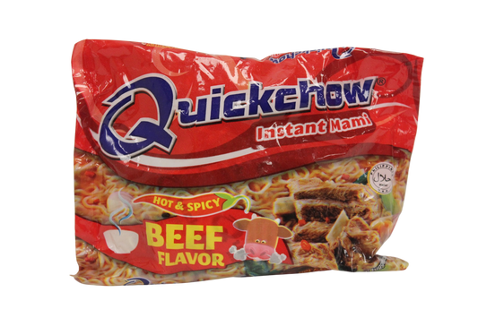 Quickchow Instant Mami Hot & Spicy Beef Flavor 55g