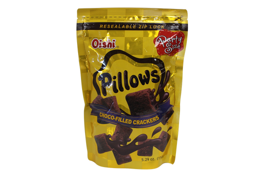 Oishi Pillows (Choco-Filled Crackers) 150g