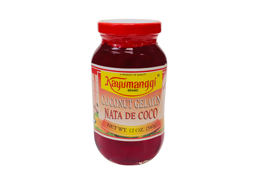 Kayumanggi Brand Coconut Gelatin Nata De Coco (Red) 340g