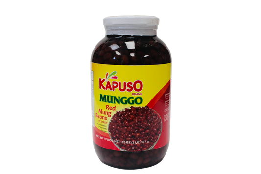 Kapuso Brand Munggo Red Mung Beans in Syrup 907g