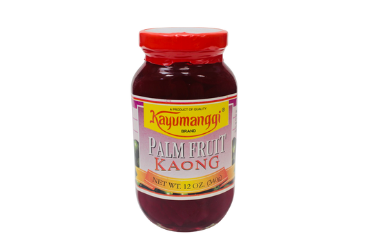 Kayumanggi Brand Palm Fruit Kaong (Red) 340g