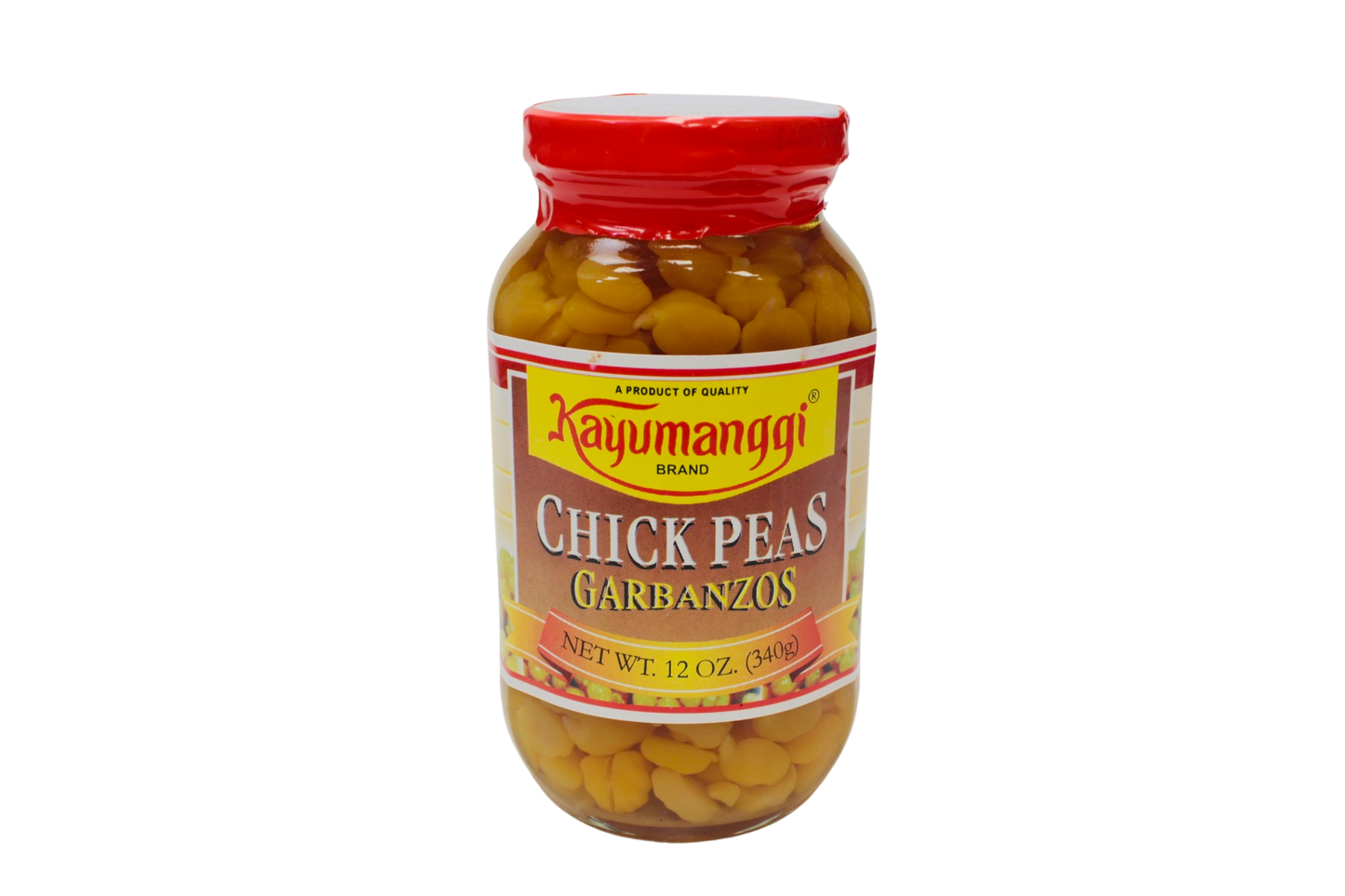 Kayumanggi Brand Chick Peas Garbanzos 340g