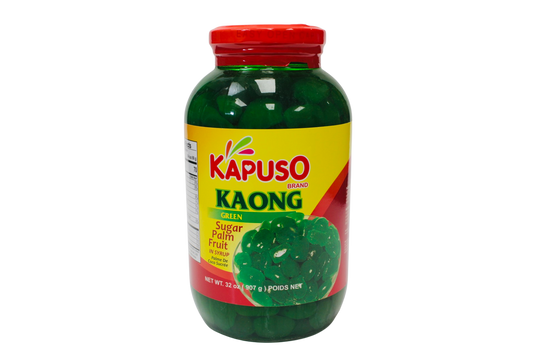 Kapuso Brand Kaong Sugar Palm Fruit In Syrup (Green) 907g