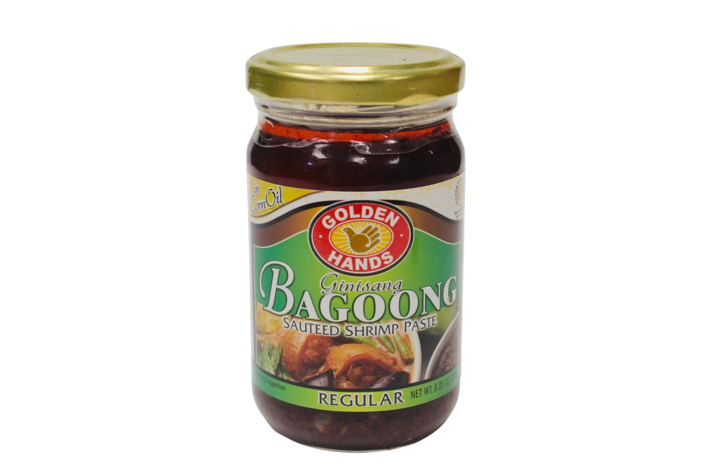 Golden Hands Ginisang Bagoong Sauteed Shrimp Paste Regular in Corn Oil 250g