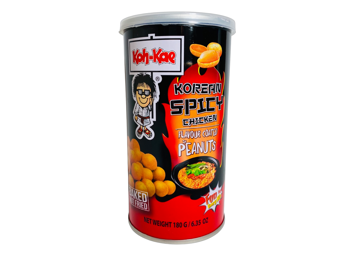 Koh Kae Korean Spicy Chicken Flavour Coated 180g