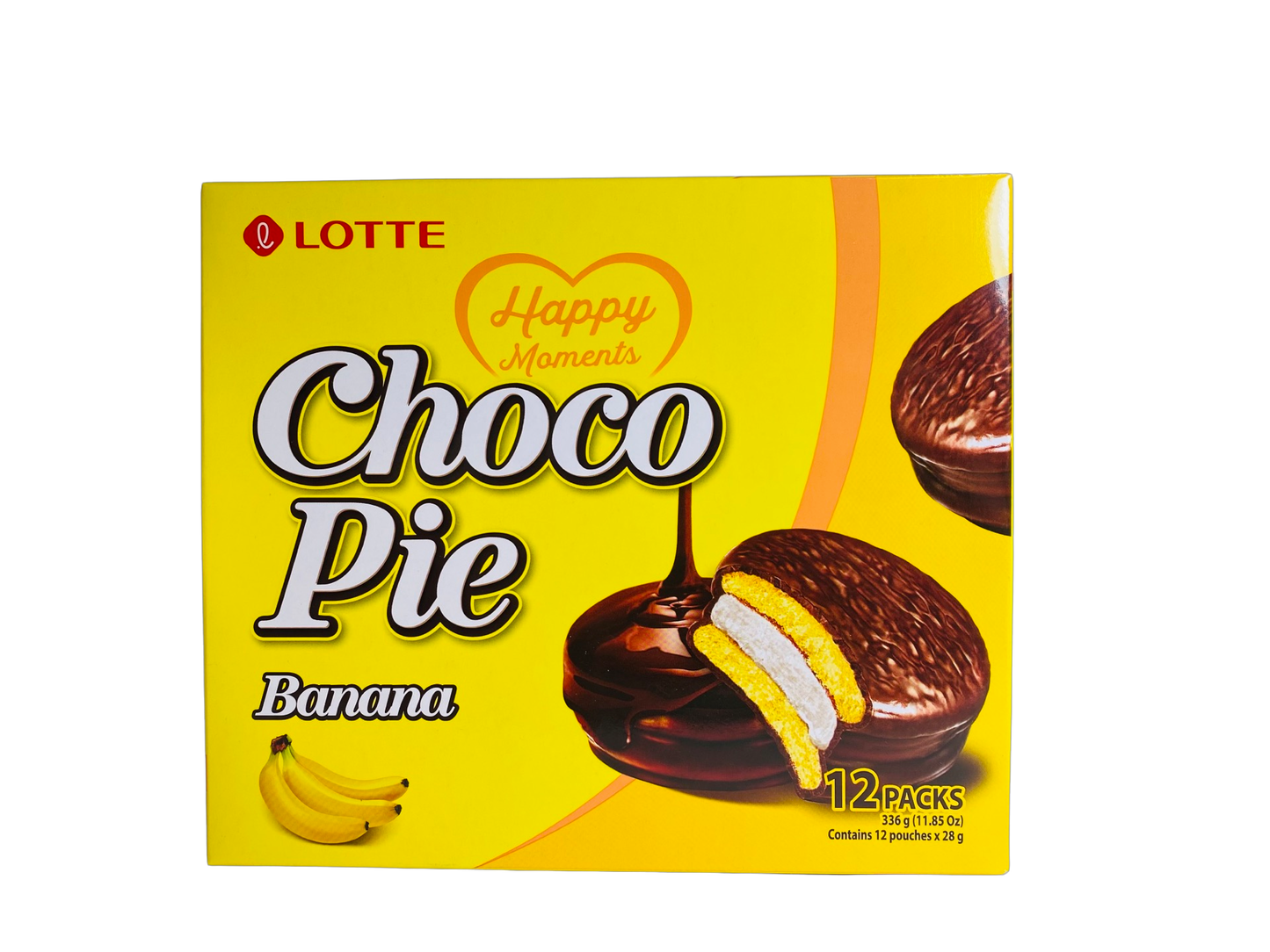 Lotte Choco Pie Banana 12pk 336g