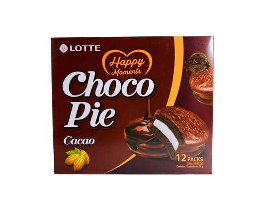 Lotte Choco Pie Cacao 12pk 336g