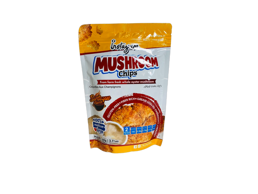 Instayum Mushroom Chips BBQ Flavor 60g