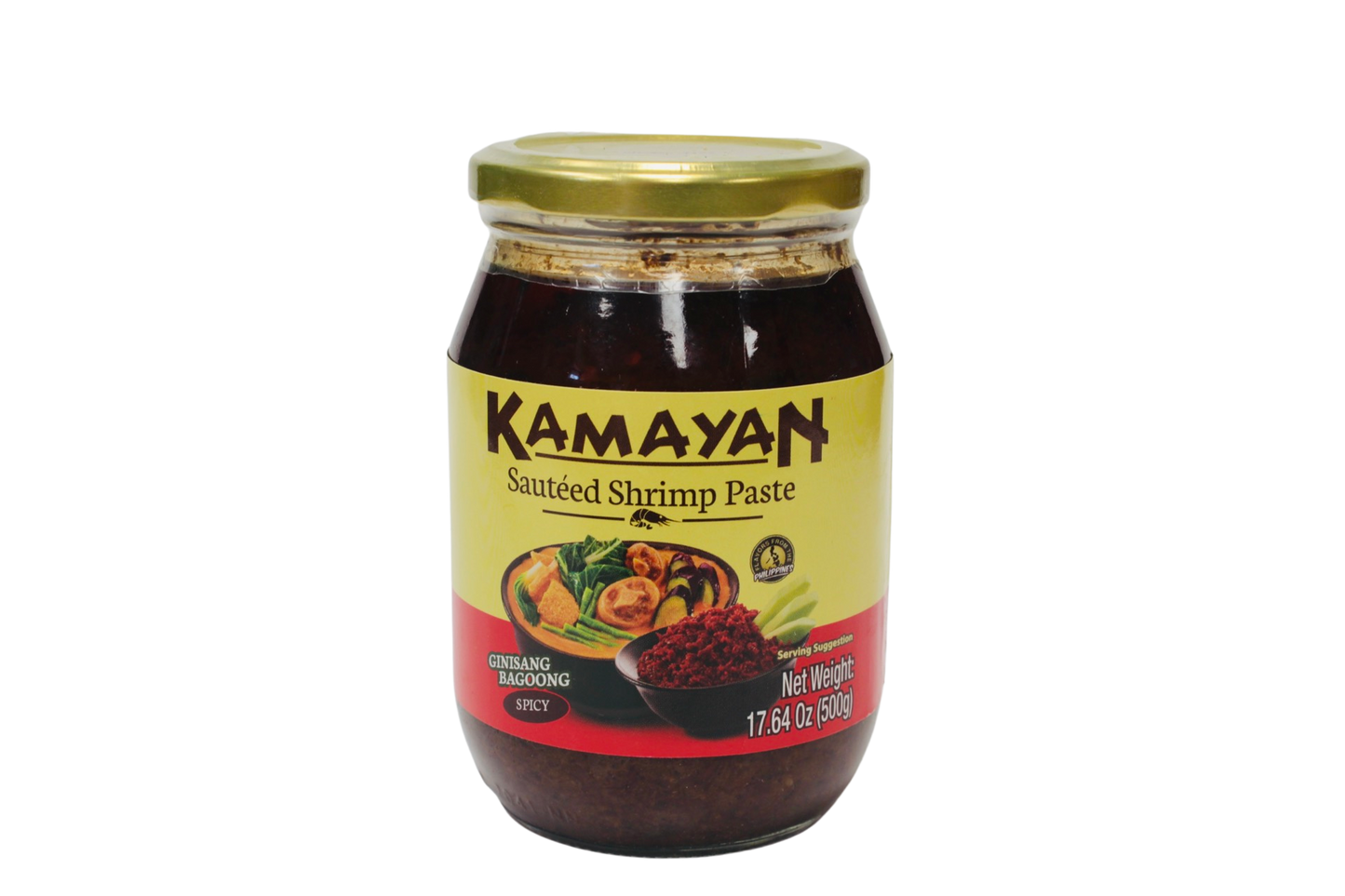 Kamayan Sauteed Shrimp Paste (Spicy) 500g