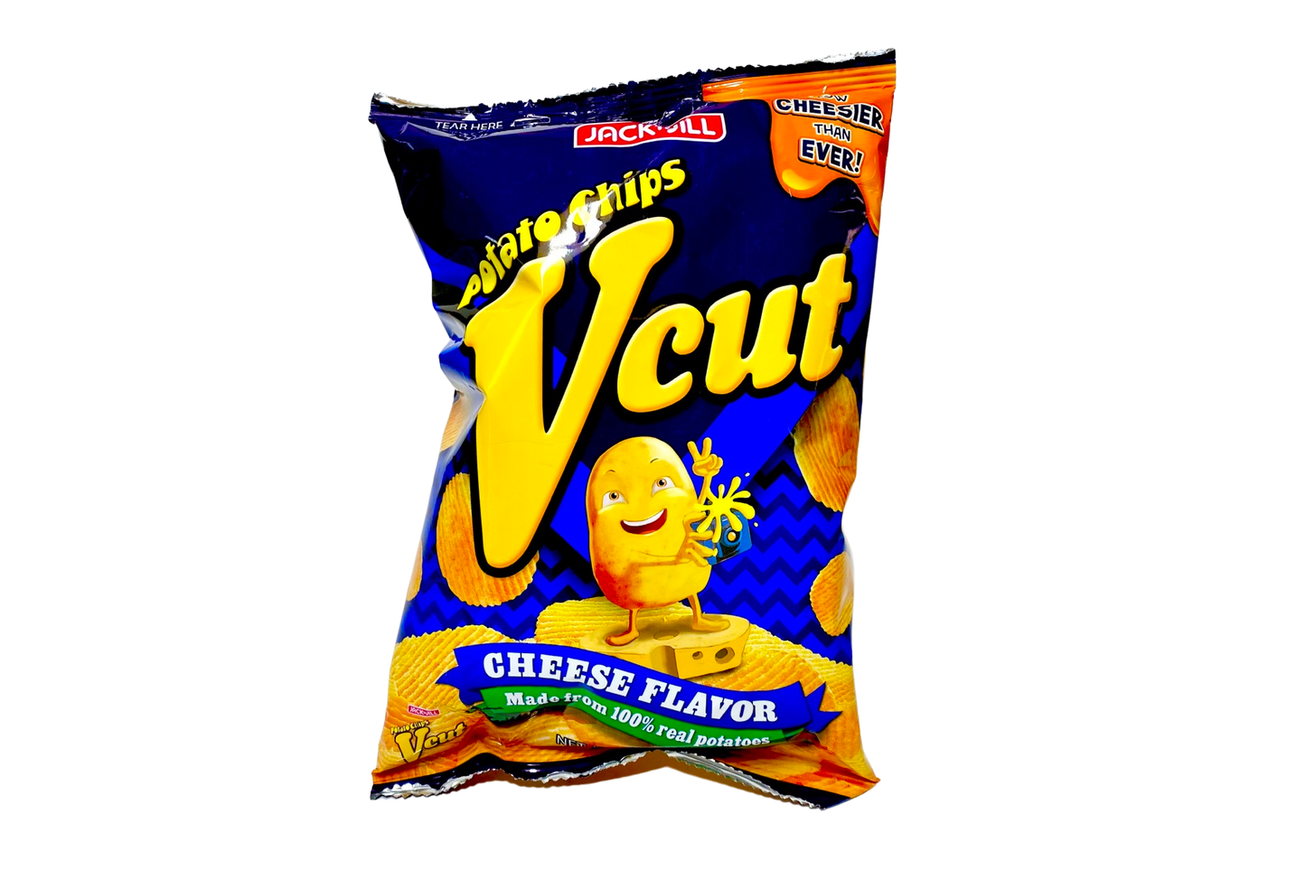 Jack N Jill Potato Chips V Cut Cheese Flavor 60g