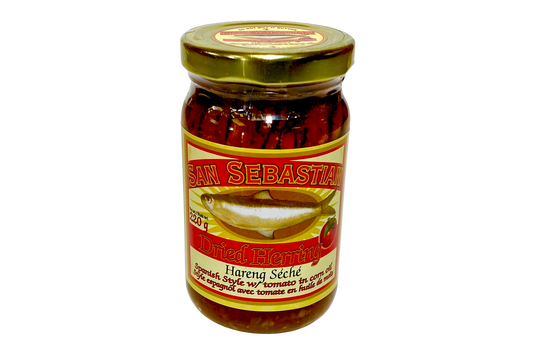 San Sebastian Dried Herrring Spanish Style in Corn Oil 220g