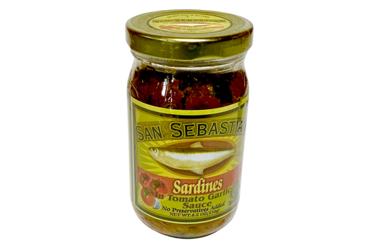 San Sebastian Sardines In Tomato Garlic Sauce 220g