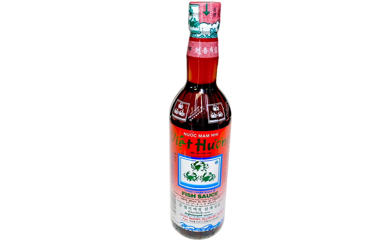 Nuoc Nam Nhi Viet Huong Fish Sauce (Three Crabs Brand) 682ml