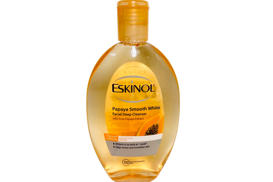 Eskinol Papaya Smooth White Facial Deep Cleanser (Orange) 225ml