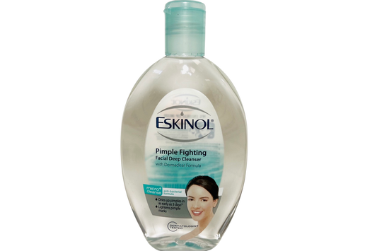 Eskinol Pimple Fighting Facial Deep Cleanser (Blue) 225ml