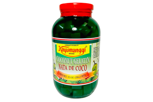 Kayumanggi Brand Coconut Gelatin Nata De Coco (Green) 907g