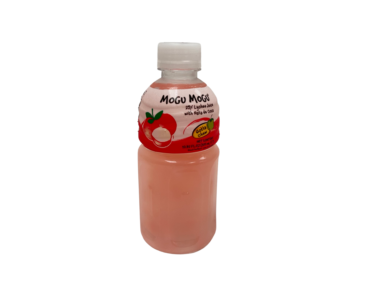 Mogu Mogu Lychee Juice With Nata De Coco 320ml