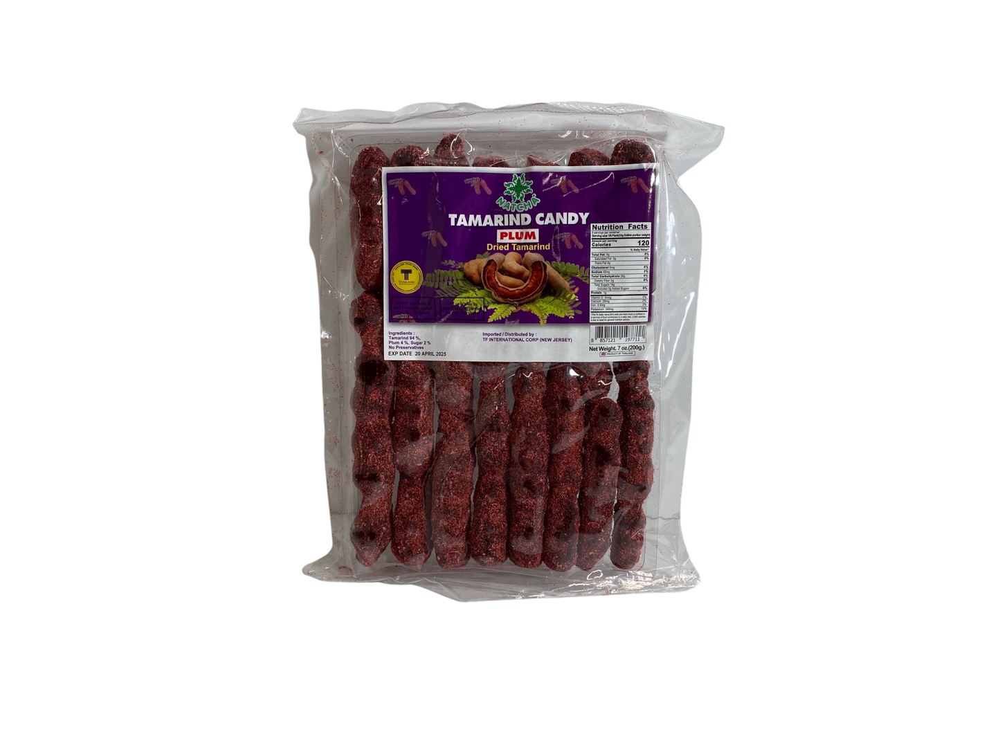 Natcha Plum Tamarind Candy 200g