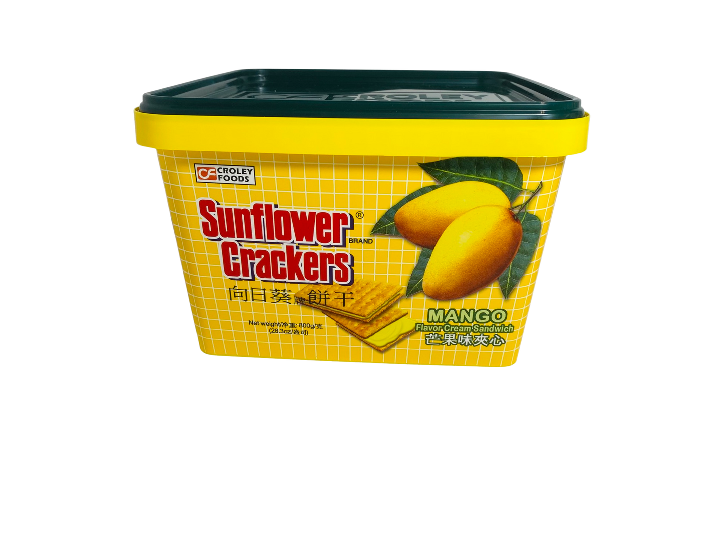 Croley Foods Sunflower Crackers Mango Flavor 800g