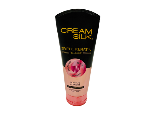 Cream Silk Triple Keratin Rescue (Pink) 170ml