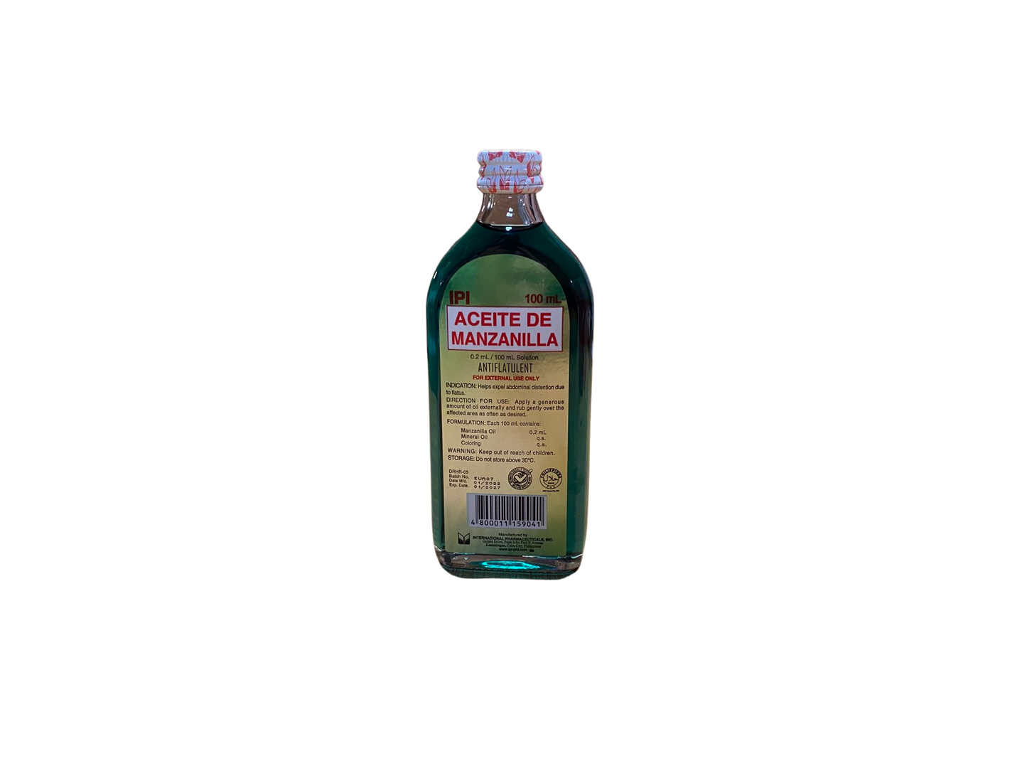 IPI Aceite De Manzanilla 100ml