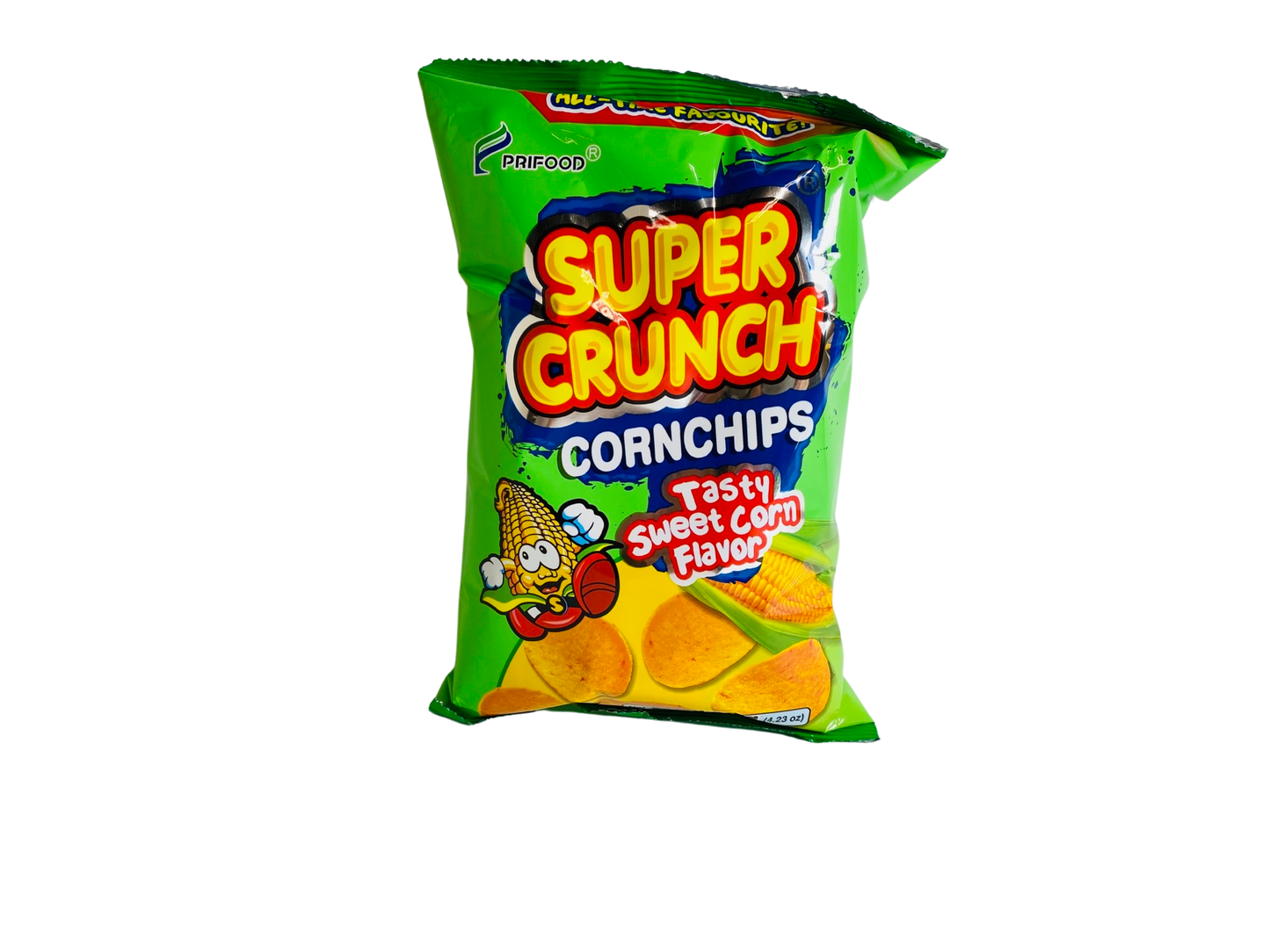 Prifood Super Crunch Cornchips Sweet Corn 120g
