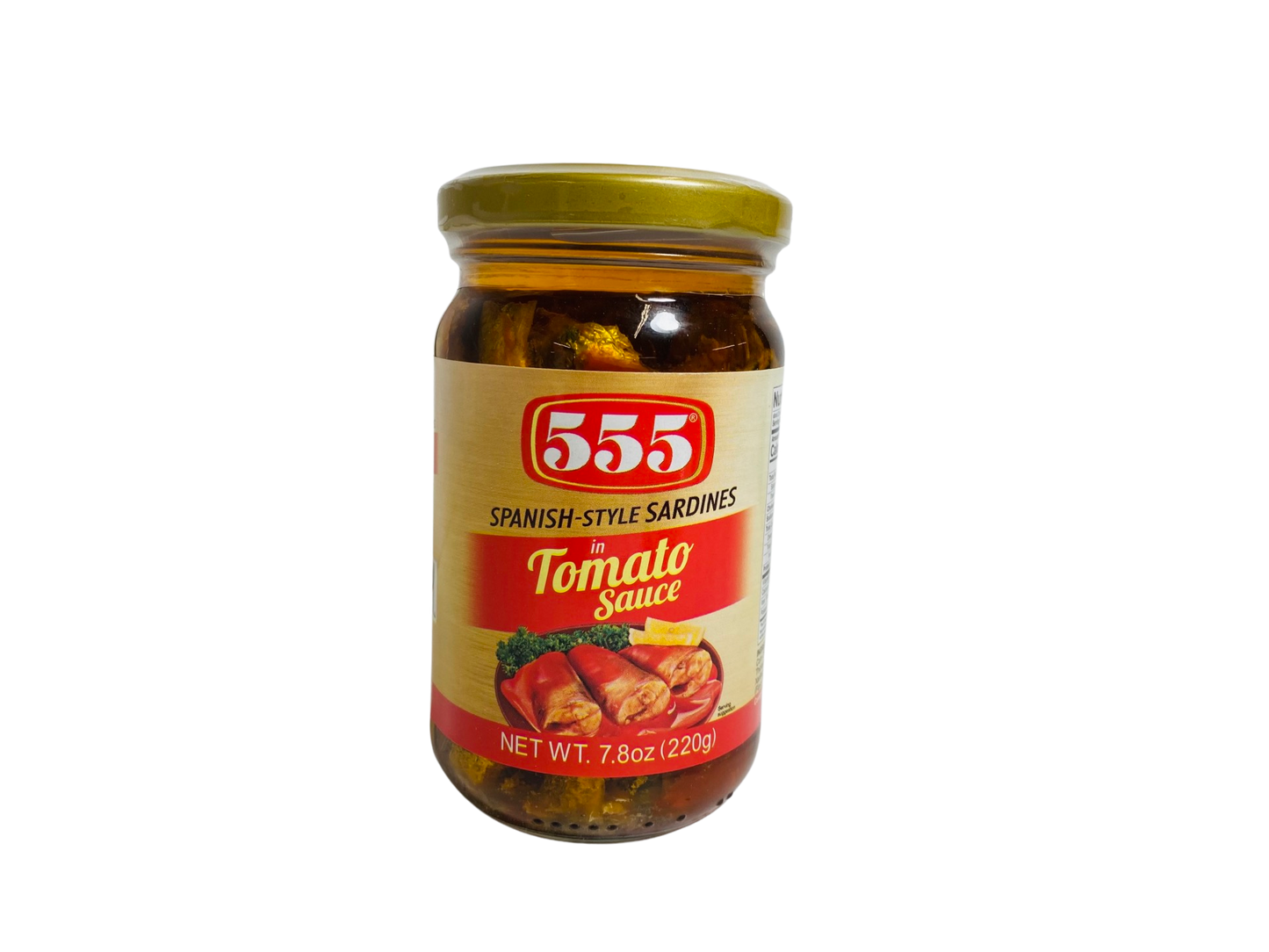 555 Spanish Style Sardines In Tomato Sauce 220g