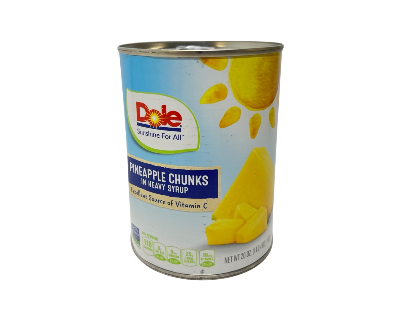 Dole Pineapple Chunks in Heavy Syrup 567g