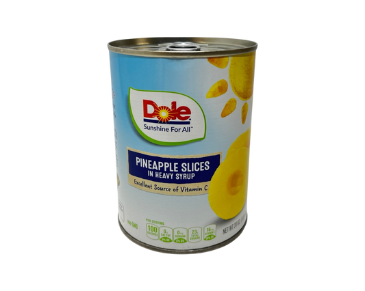 Dole Pineapple Slices in Heavy Syrup 567g