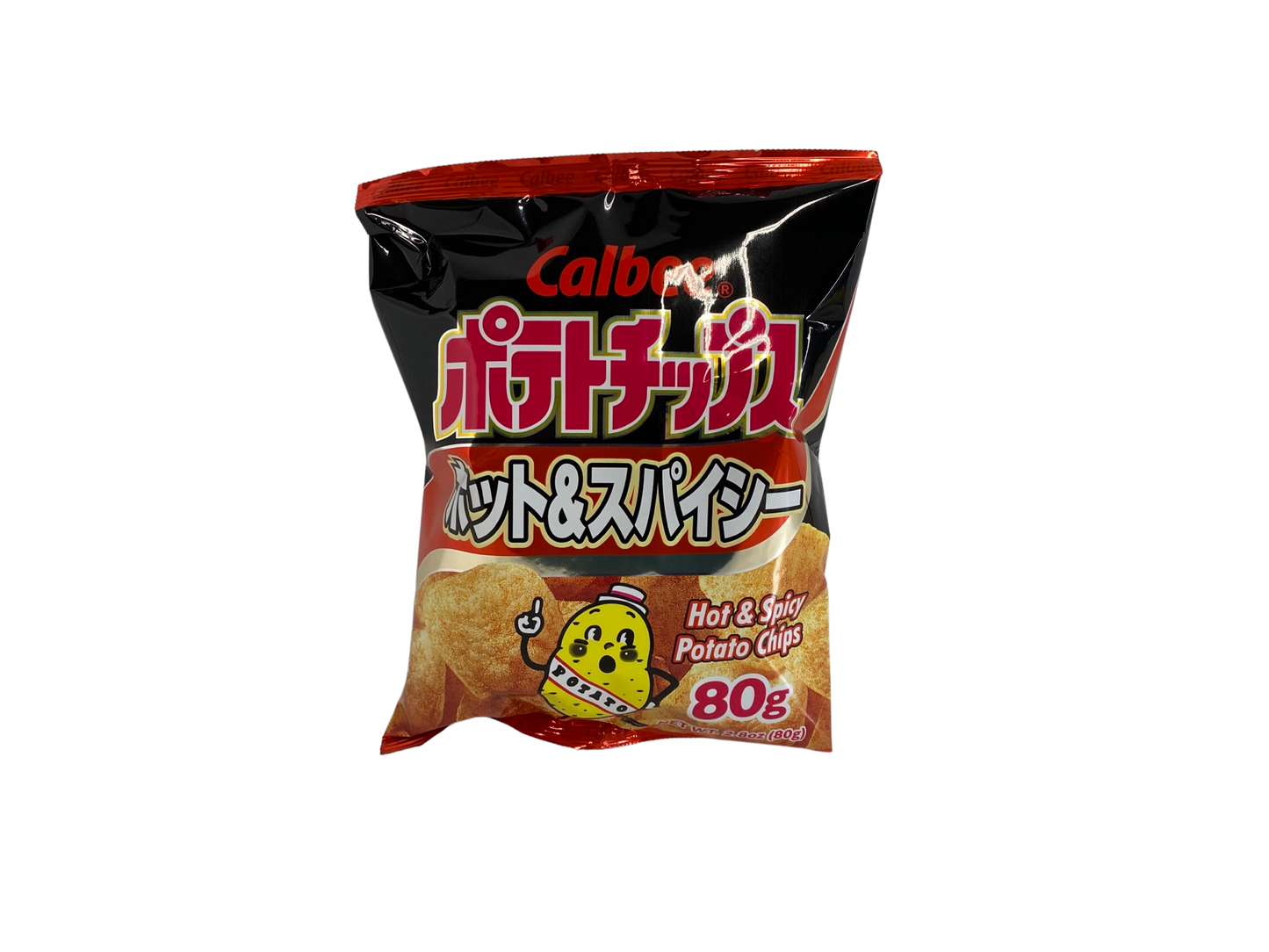 Calbee Hot & Spicy Potato Chips 80g