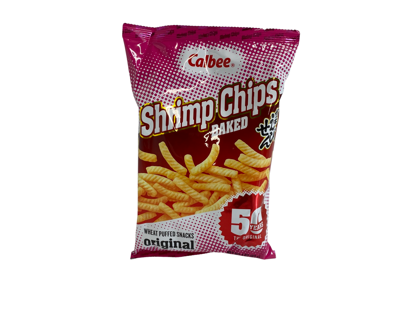 Calbee Shrimp Chips Baked Original 113g