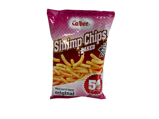 Calbee Shrimp Chips Baked Original 113g