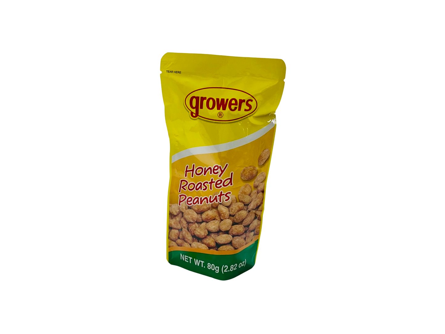 Growers Honey Roasted Peanuts 80g