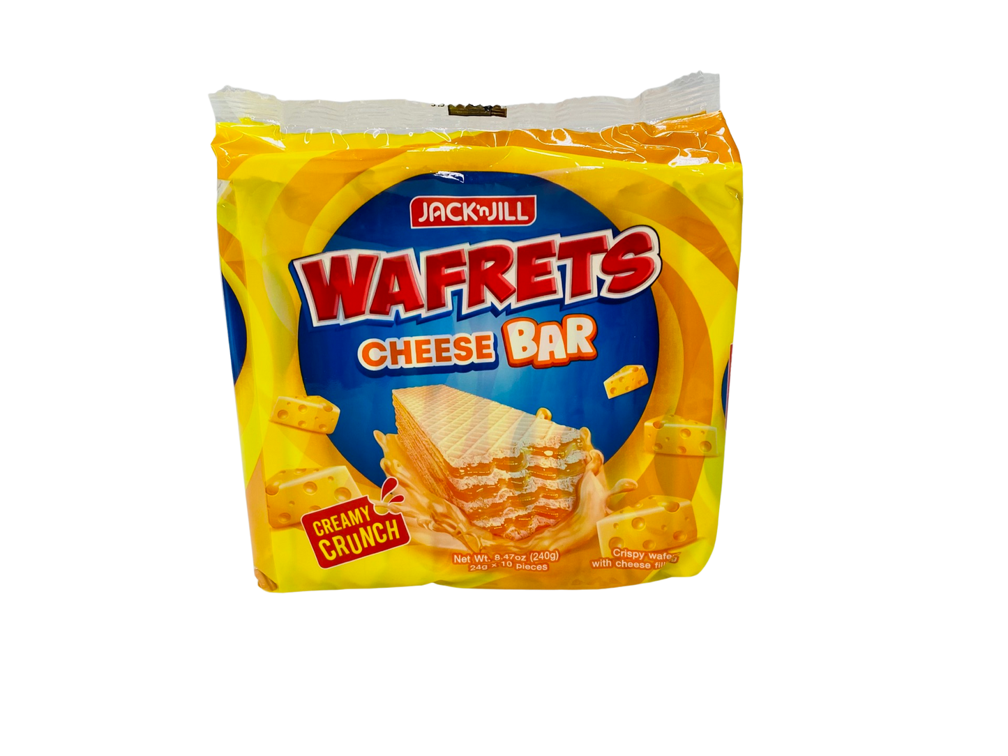 Jack N Jill Wafrets Cheese Bar 240g