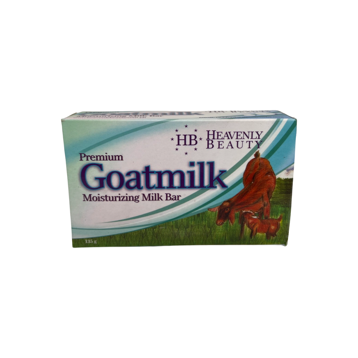 Heavenly Beauty Premium Goatmilk Moisturizing Milk Bar 135g