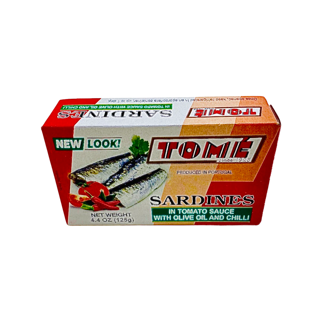 Tome Sardines in Tomato Sauce with Olive Oil and Chili 125g
