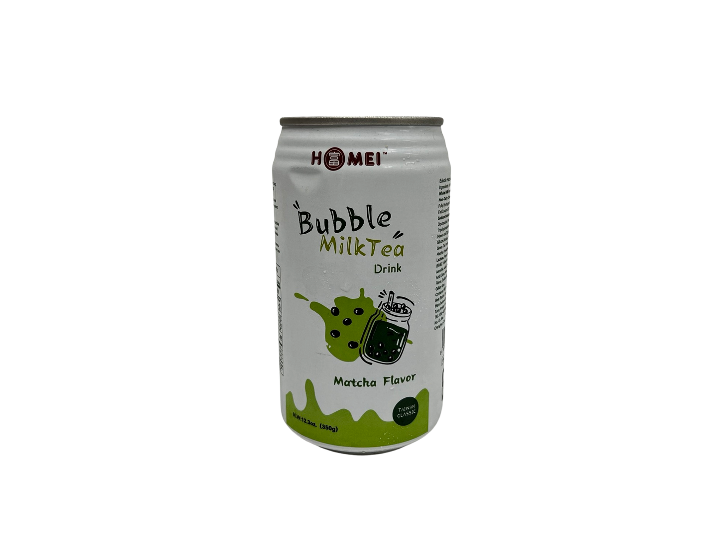 Homei Bubble Milk Tea Matcha Flavor 350g