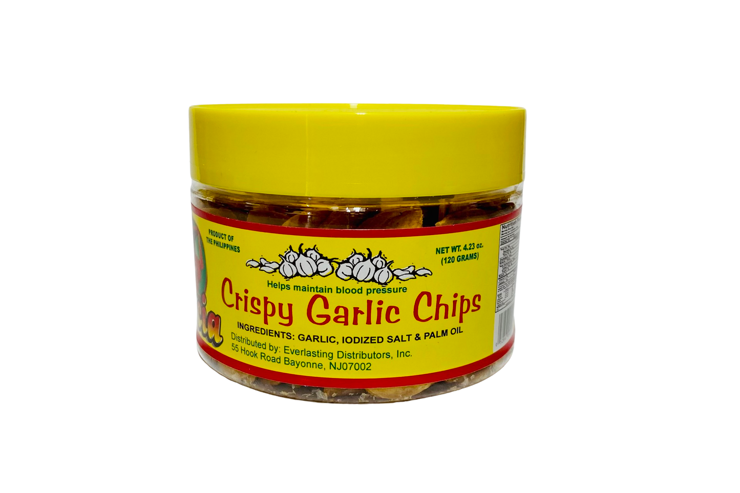 Lucia Crispy Garlic Chips 120g